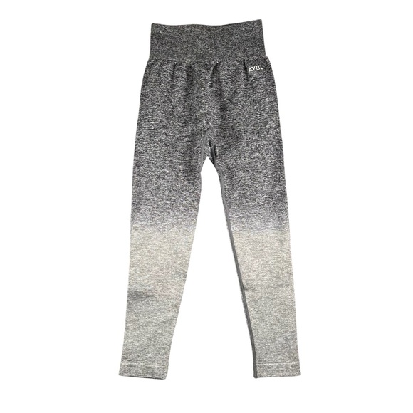 AYBL‎ Women's Gray Ombre Athletic Leggings Size XS - Picture 1 of 7